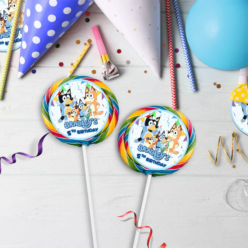 Bluey Birthday Decorations, Bluey and Bingo Party Supplies, Bluey Themed, Bluey Digital Template, Editable Bluey Image SVG PNG