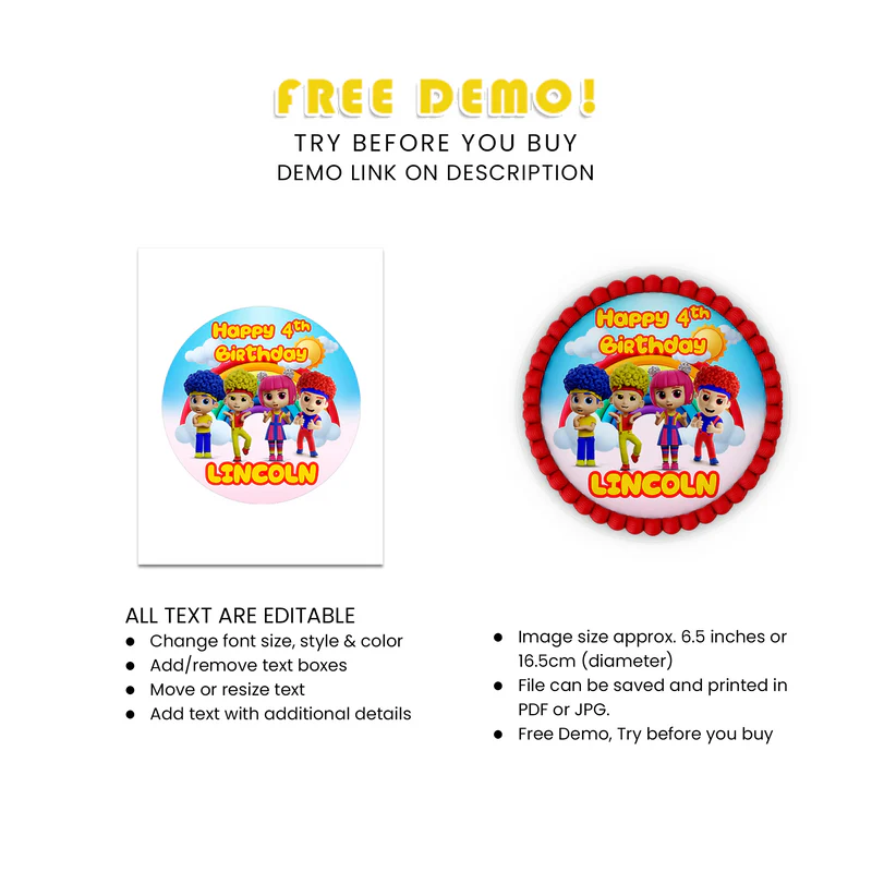 D Billions Personalized Icing Sheet Cake Images Edible Cake Decor