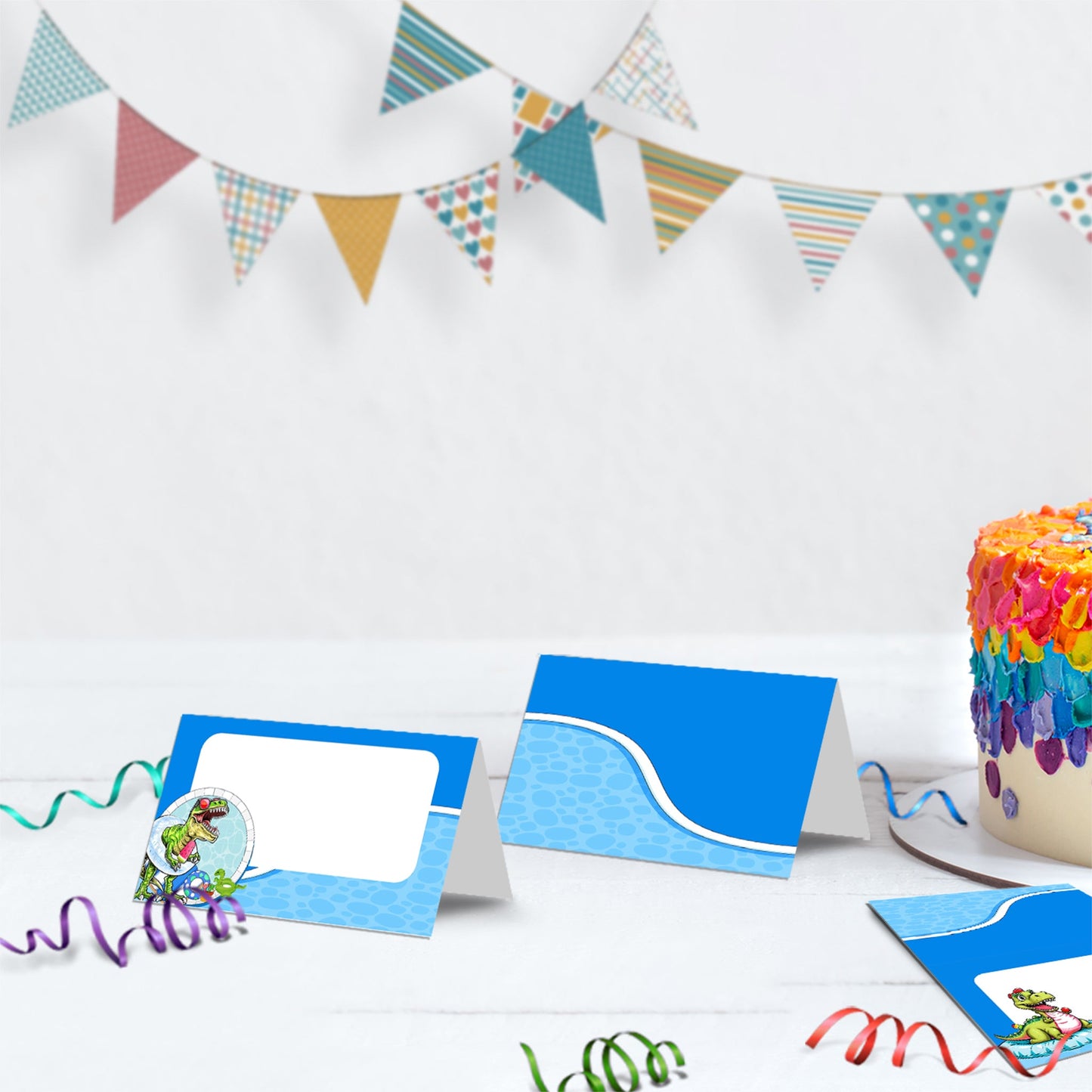 Dinosaur Birthday Decorations, Trex Party Supplies, Jurassic Park Themed, Dino Pool Party Digital Template, Editable Dinosaur Image SVG PNG