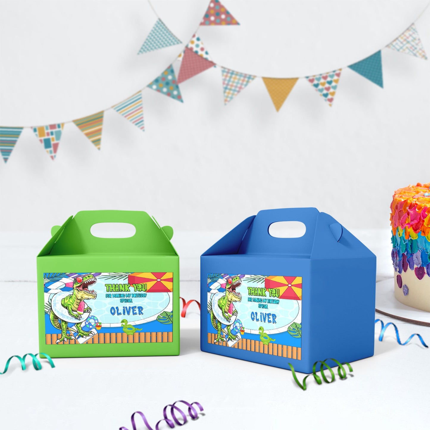Dinosaur Birthday Decorations, Trex Party Supplies, Jurassic Park Themed, Dino Pool Party Digital Template, Editable Dinosaur Image SVG PNG