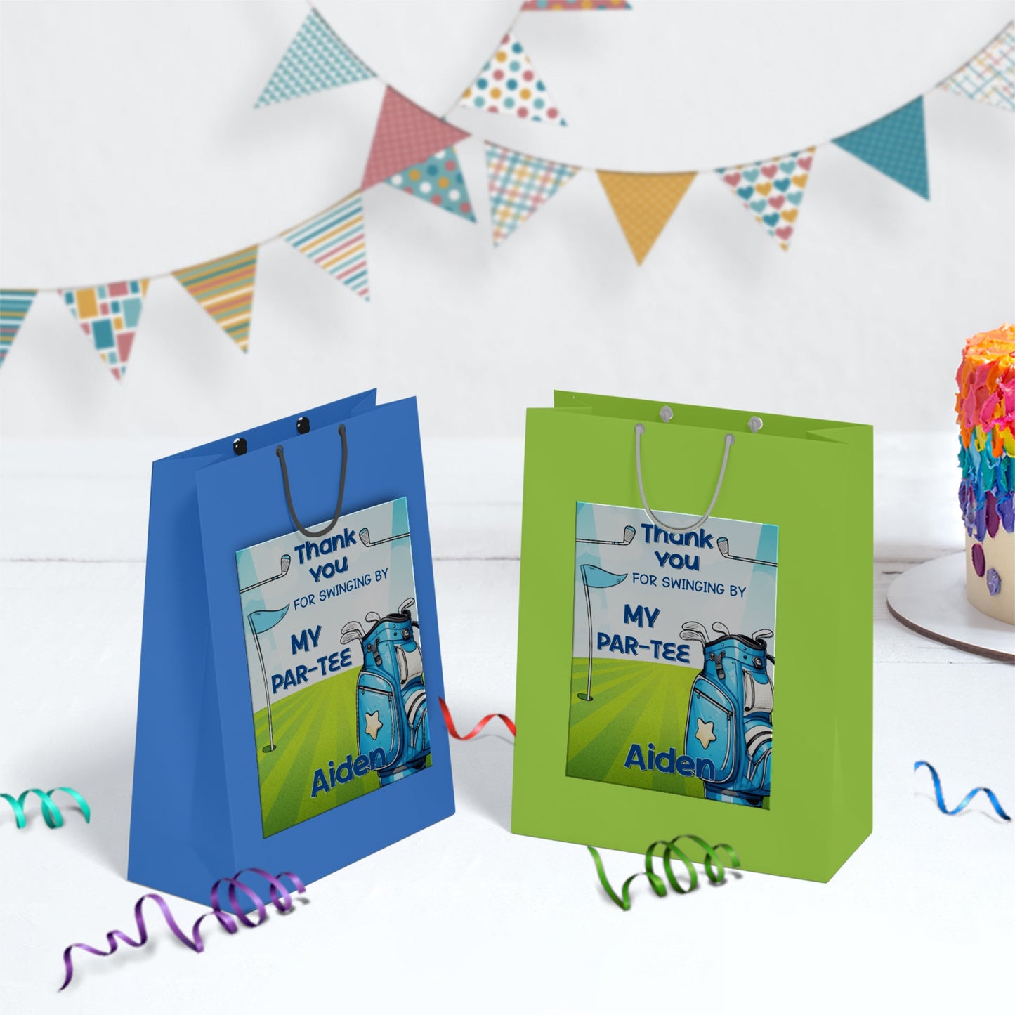 Golf Birthday Decorations, Mini Golf Party Supplies, Hole in One Birthday Themed, Golf Digital Template, Editable Golf Image SVG PNG
