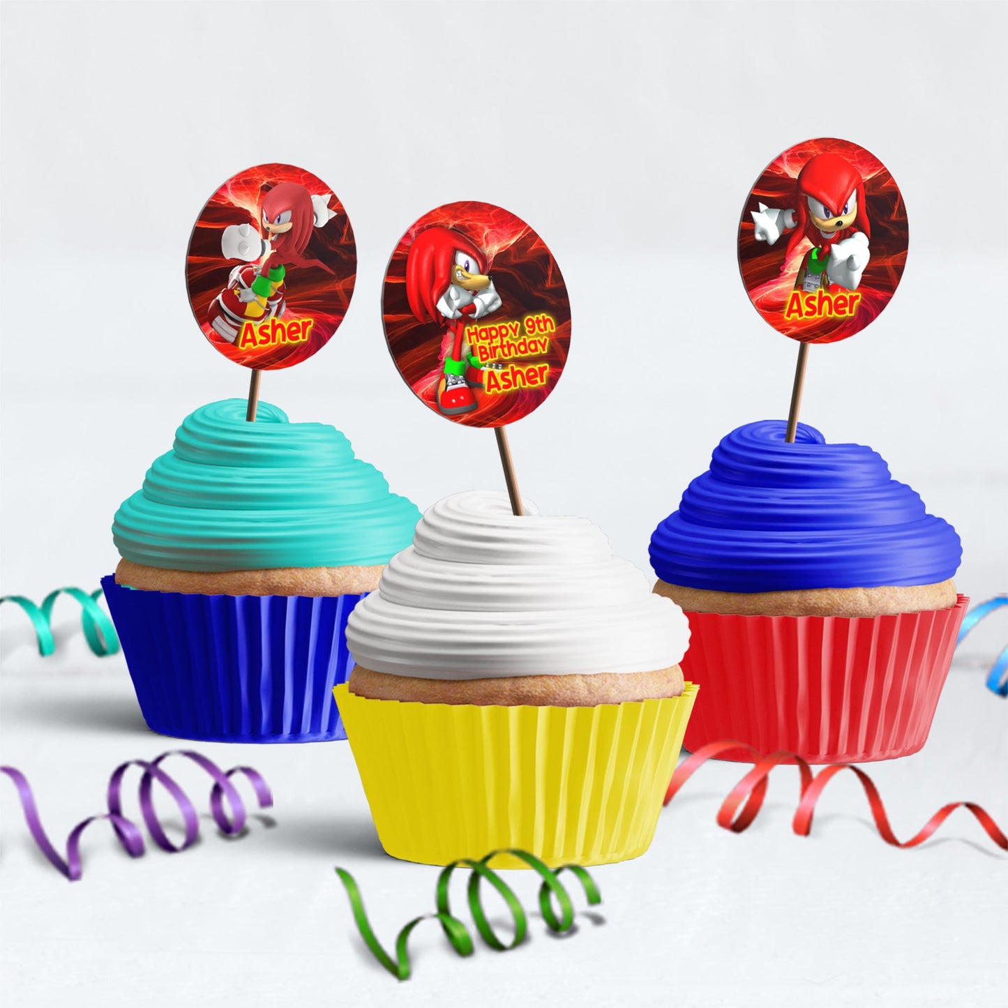 Sonic Knuckles Birthday Decorations, Sonic the Hedgehog Party Supplies, Sonic & Knuckles Themed, Knuckles Digital Template, Editable Knuckles the Echidna Image SVG PNG