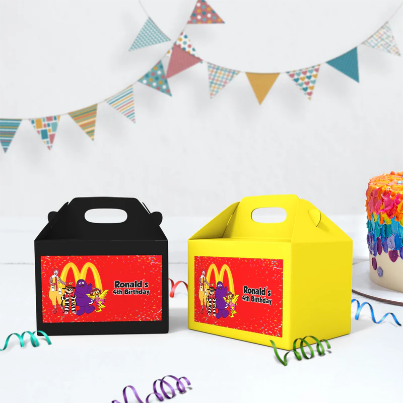 McDonalds Birthday Decorations, Big Mac Party Supplies, McDonalds Themed, McDonalds Digital Template, Editable McDonalds Image SVG PNG