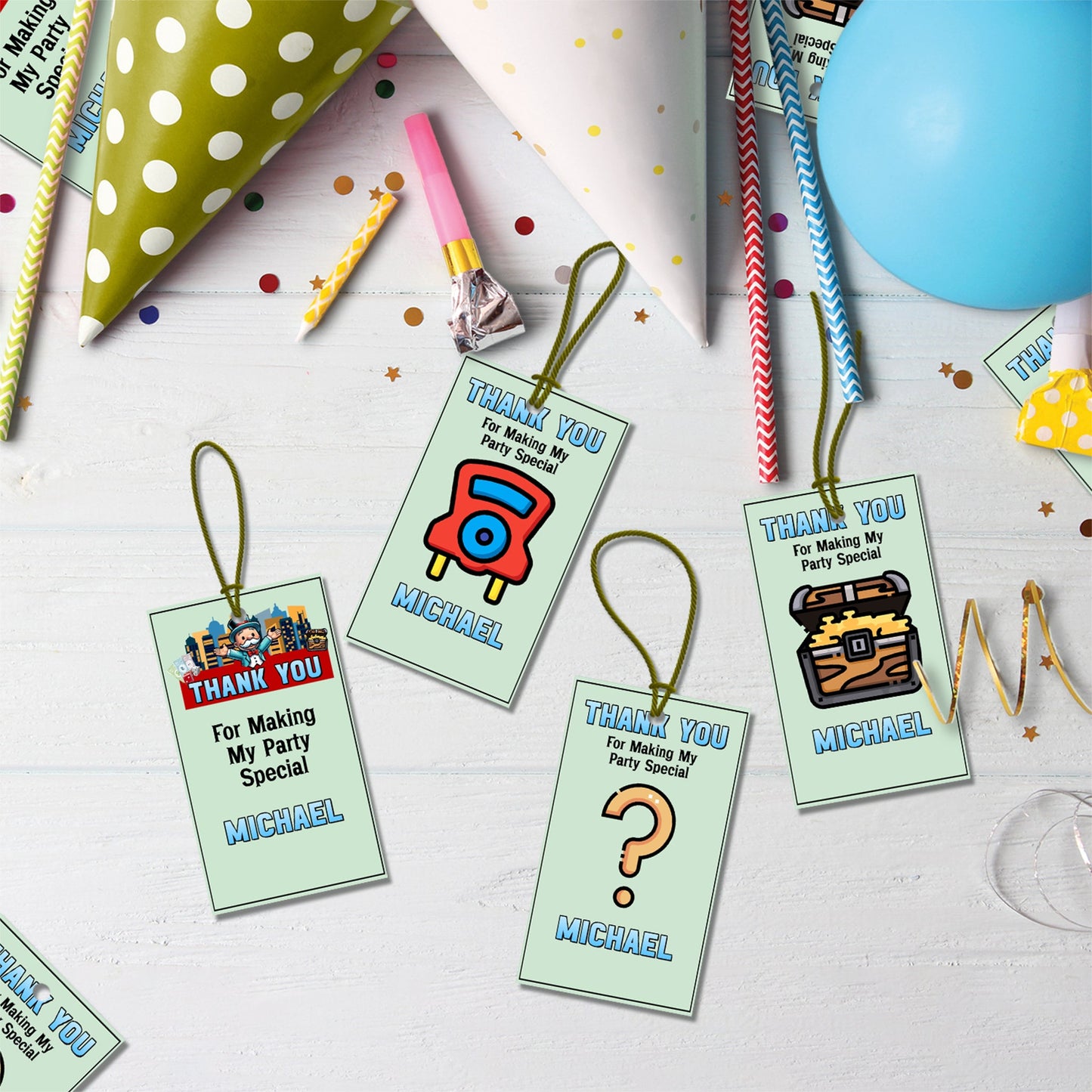 Monopoly Go Birthday Decorations, Monopoly Board Game Party Supplies, Sleepover Board Game Themed, Game Night Digital Template, Editable Monopoly Game Image SVG PNG