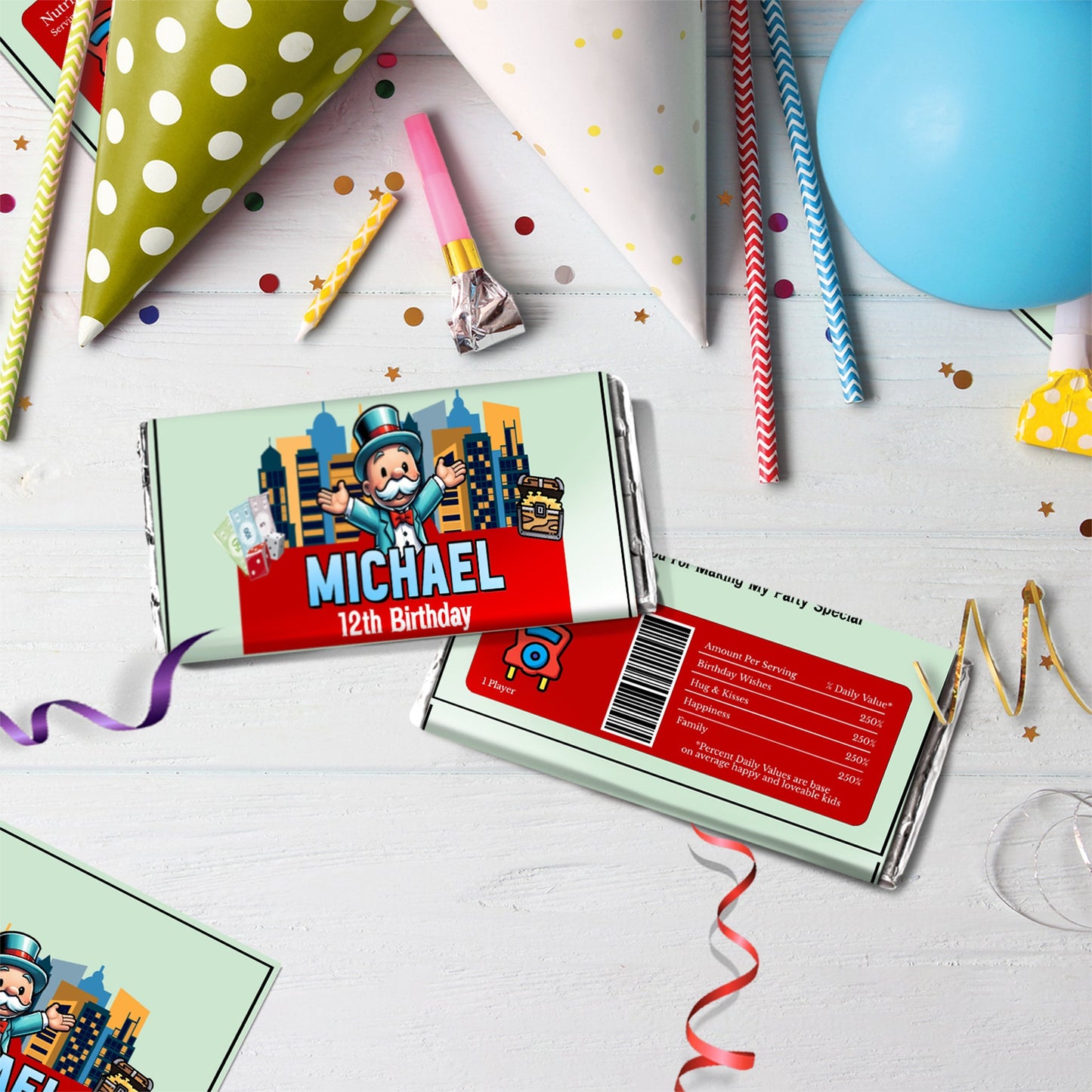 Monopoly Go Birthday Decorations, Monopoly Board Game Party Supplies, Sleepover Board Game Themed, Game Night Digital Template, Editable Monopoly Game Image SVG PNG