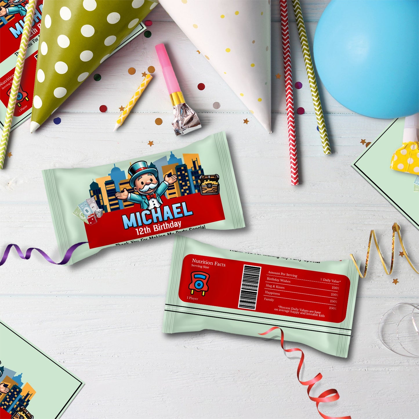 Monopoly Go Birthday Decorations, Monopoly Board Game Party Supplies, Sleepover Board Game Themed, Game Night Digital Template, Editable Monopoly Game Image SVG PNG