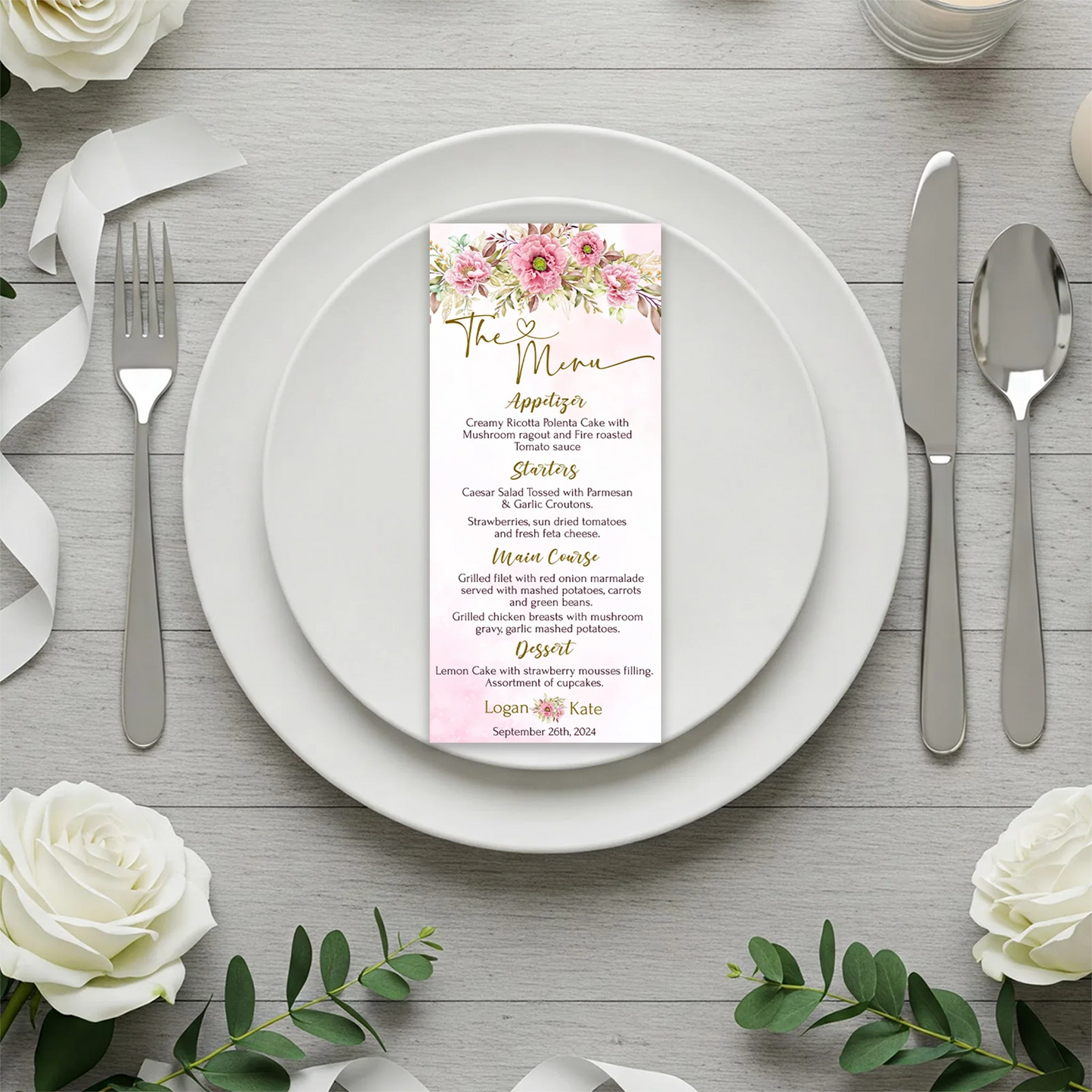 Peony DIY Wedding, Floral Wedding Party Supplies, Pink Peony Themed, Floral Digital Template, Editable Pink Peony Image SVG PNG