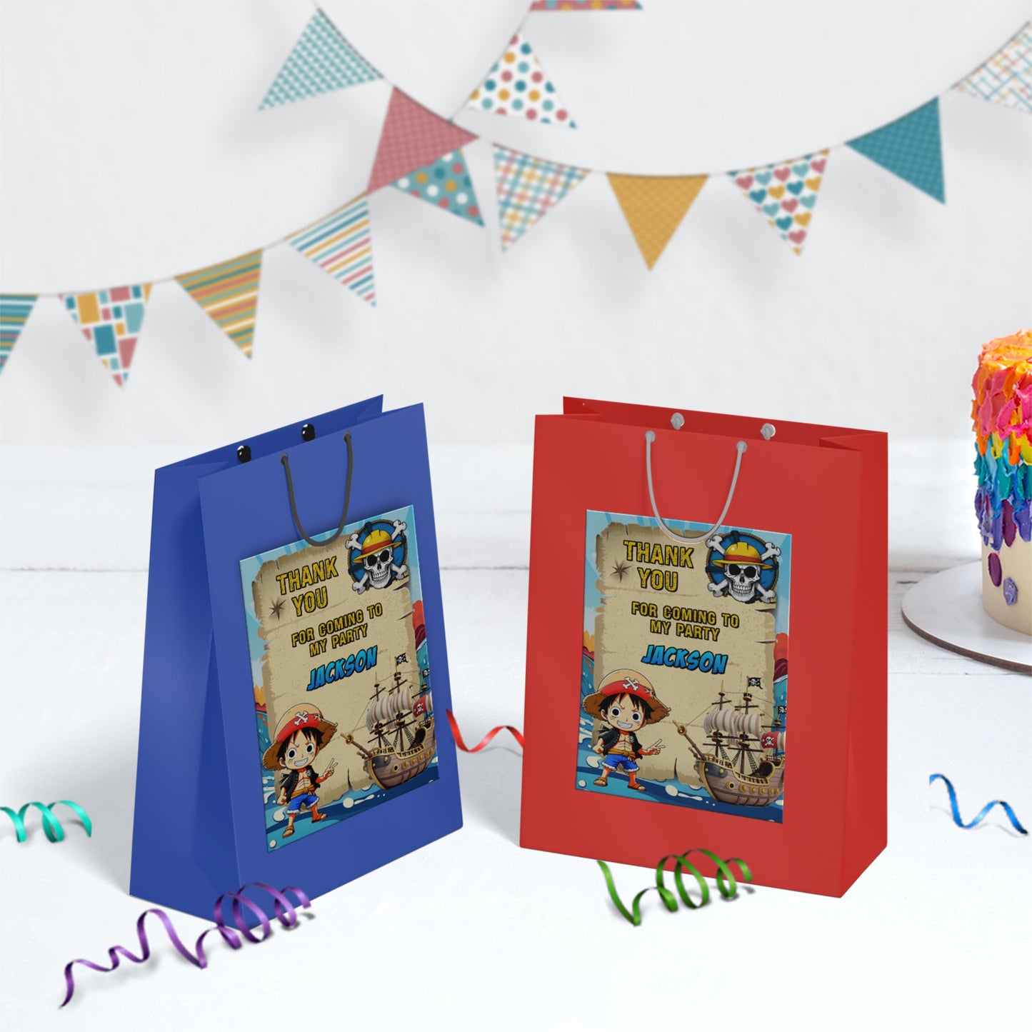 One Piece Birthday Decorations, One Piece Manga Series Party Supplies, Monkey D. luffy Themed, One Piece Anime Digital Template, Editable One Piece Image SVG PNG
