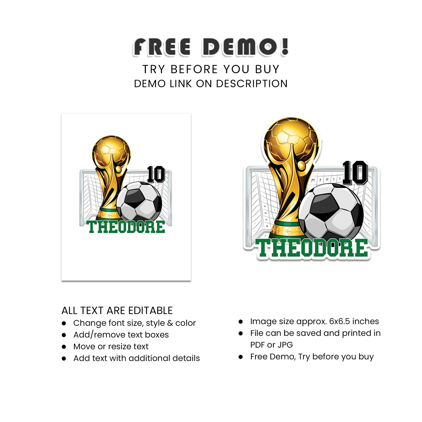 Soccer personalized cake toppers best custom party cake decorations