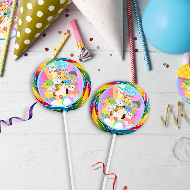 Squishmallows Birthday Decorations, Squishmallows Party Supplies, Squishmallows Themed, Squishmallows Digital Template, Editable Squishmallows Image SVG PNG