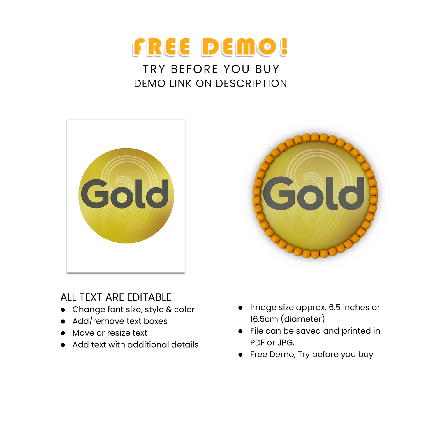 Super Gold Card edible cake image.