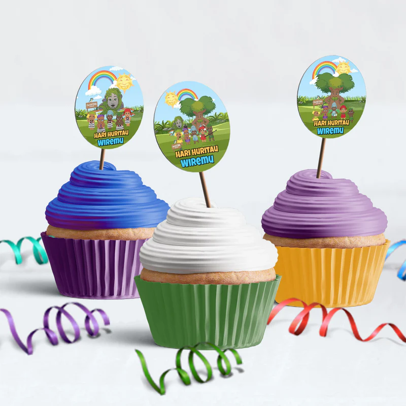 Takaro Tribe Birthday Decorations, Maori series Party Supplies, Te Reo Maori Themed, Hari Huritau Digital Template, Editable Takaro Tribe Image SVG PNG