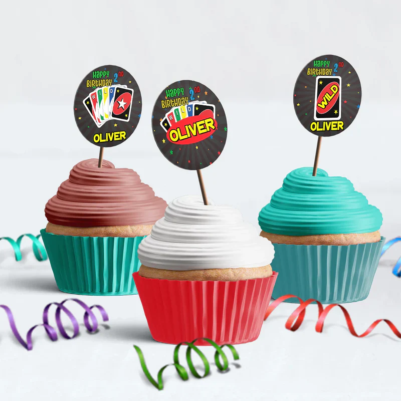 Uno Birthday Decorations, 1st Birthday Party Supplies, Uno Themed, Uno Digital Template, Editable Uno Image SVG PNG