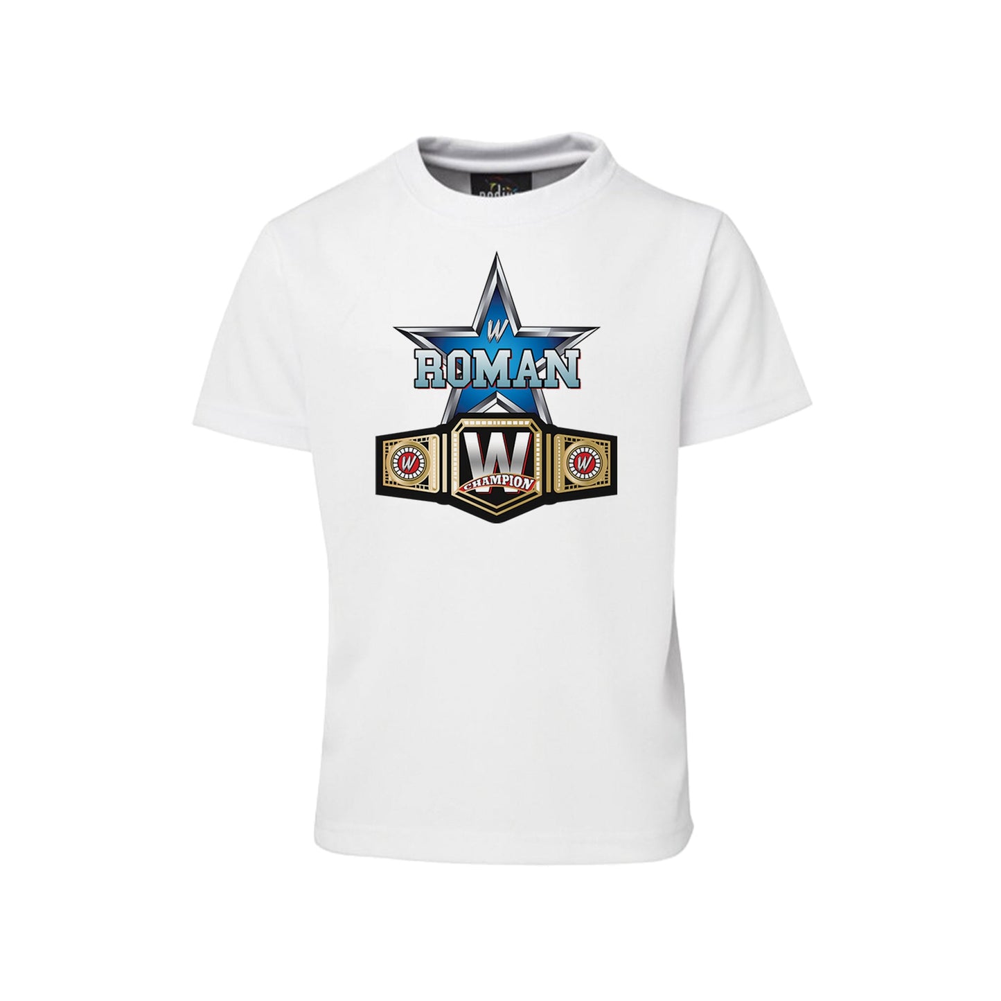 WWE Birthday Mania themed sublimation t-shirt