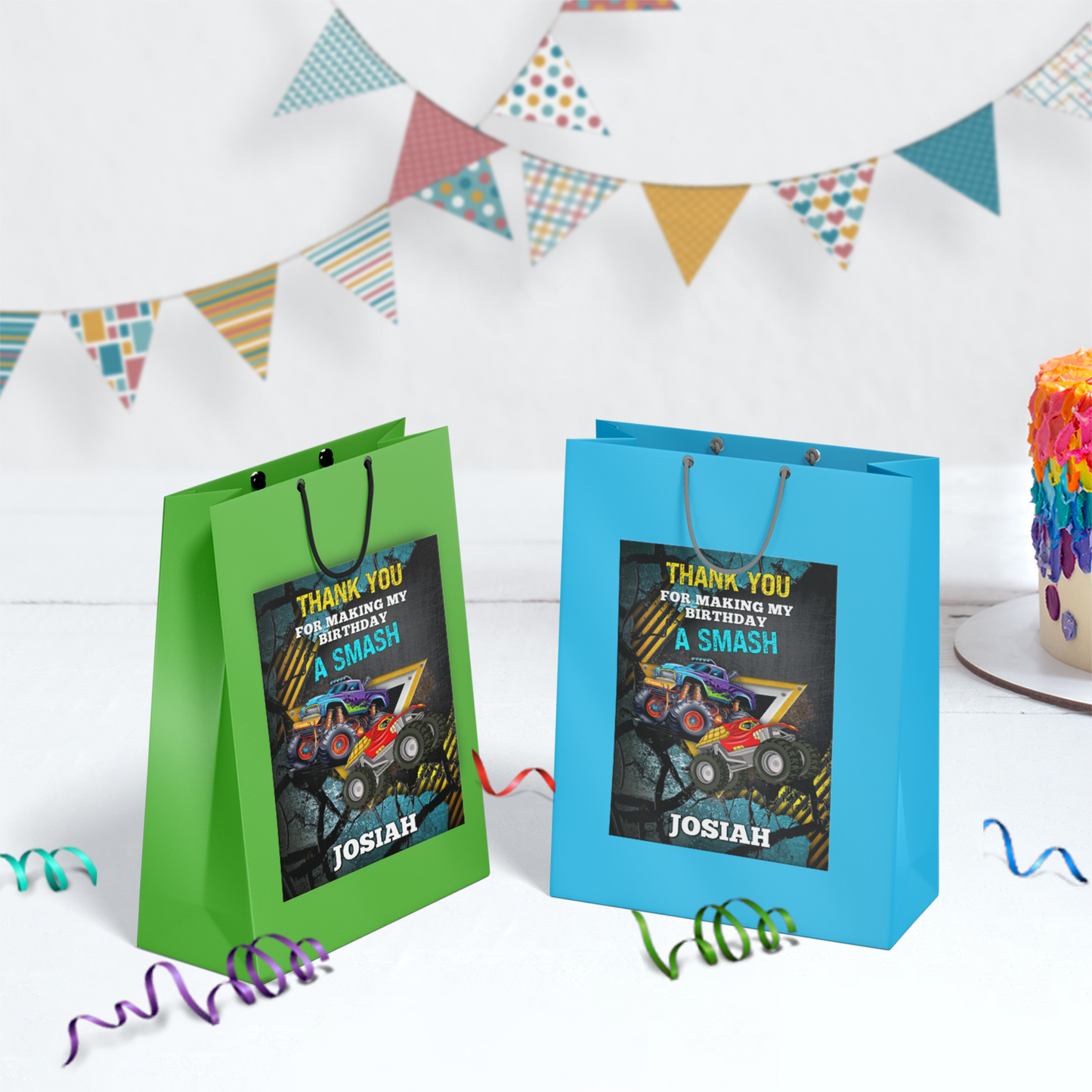 Monster Jam Birthday Decorations, Grave Digger Party Supplies, Monster Truck Themed, Hot wheels Truck Digital Template, Editable Monster Jam Image SVG PNG