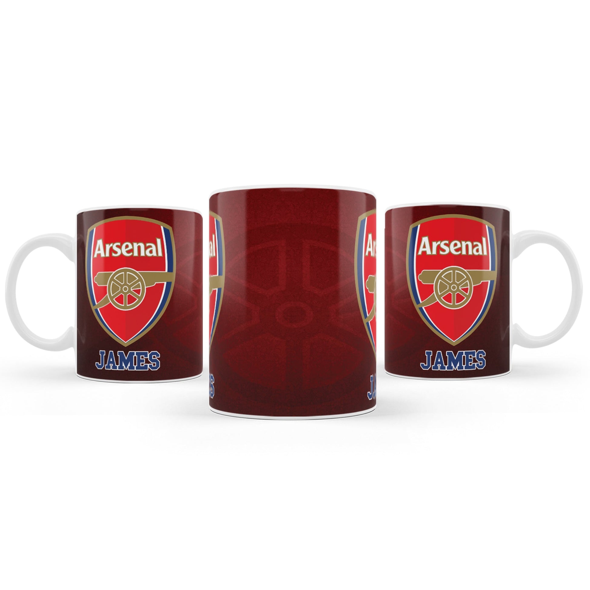 Arsenal themed sublimation mug