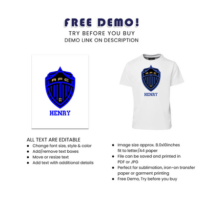 Auckland FC Sublimation T-Shirt Personalized Birthday Outfit