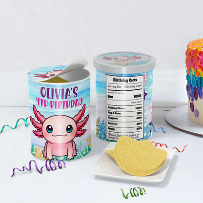 Axolotl Birthday Decorations, Axolotl birthday Party Supplies, Axolotl Themed, Axolotl Digital Template, Editable Axolotl Image SVG PNG