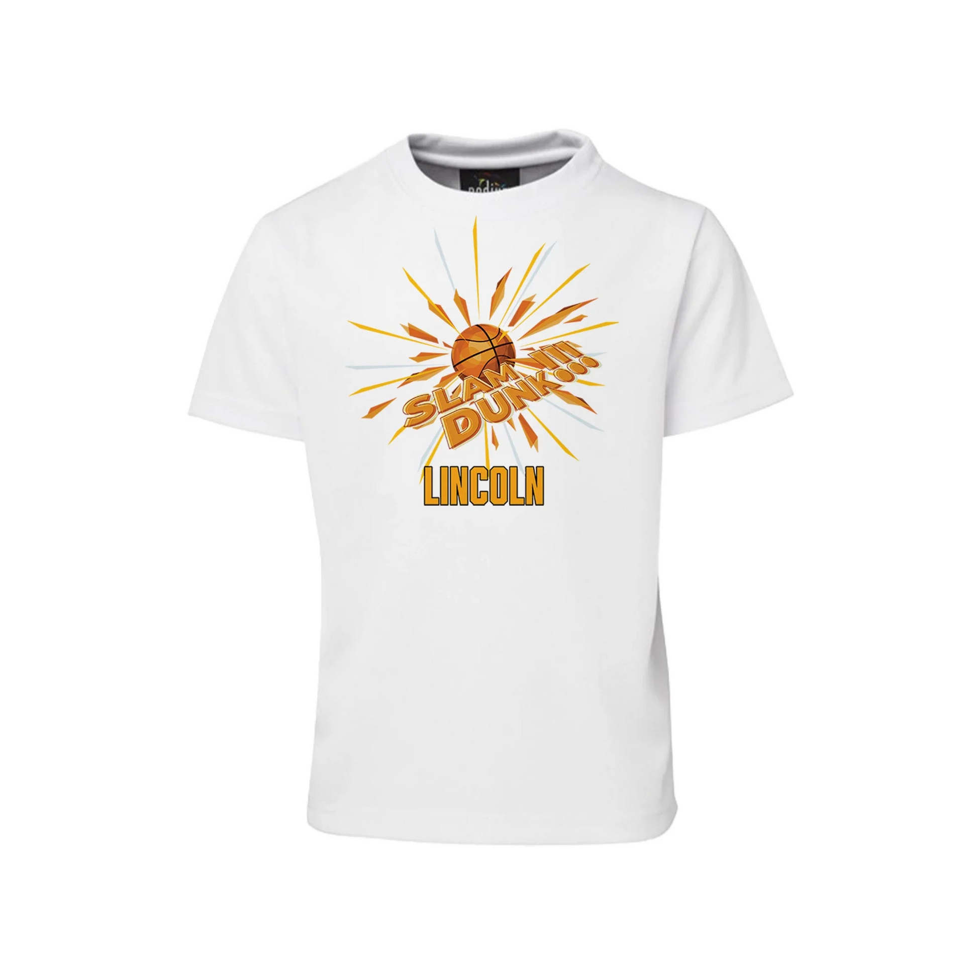 Basketball sublimation t-shirt customizable for fans, making a great addition to any sports-themed wardrobe.