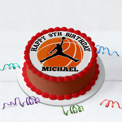 Air Jordan Birthday Decorations, Michael Jordan Party Supplies, Basketball NBA Star Themed, Jordan Air Digital Template, Editable Air Jordan Image SVG PNG