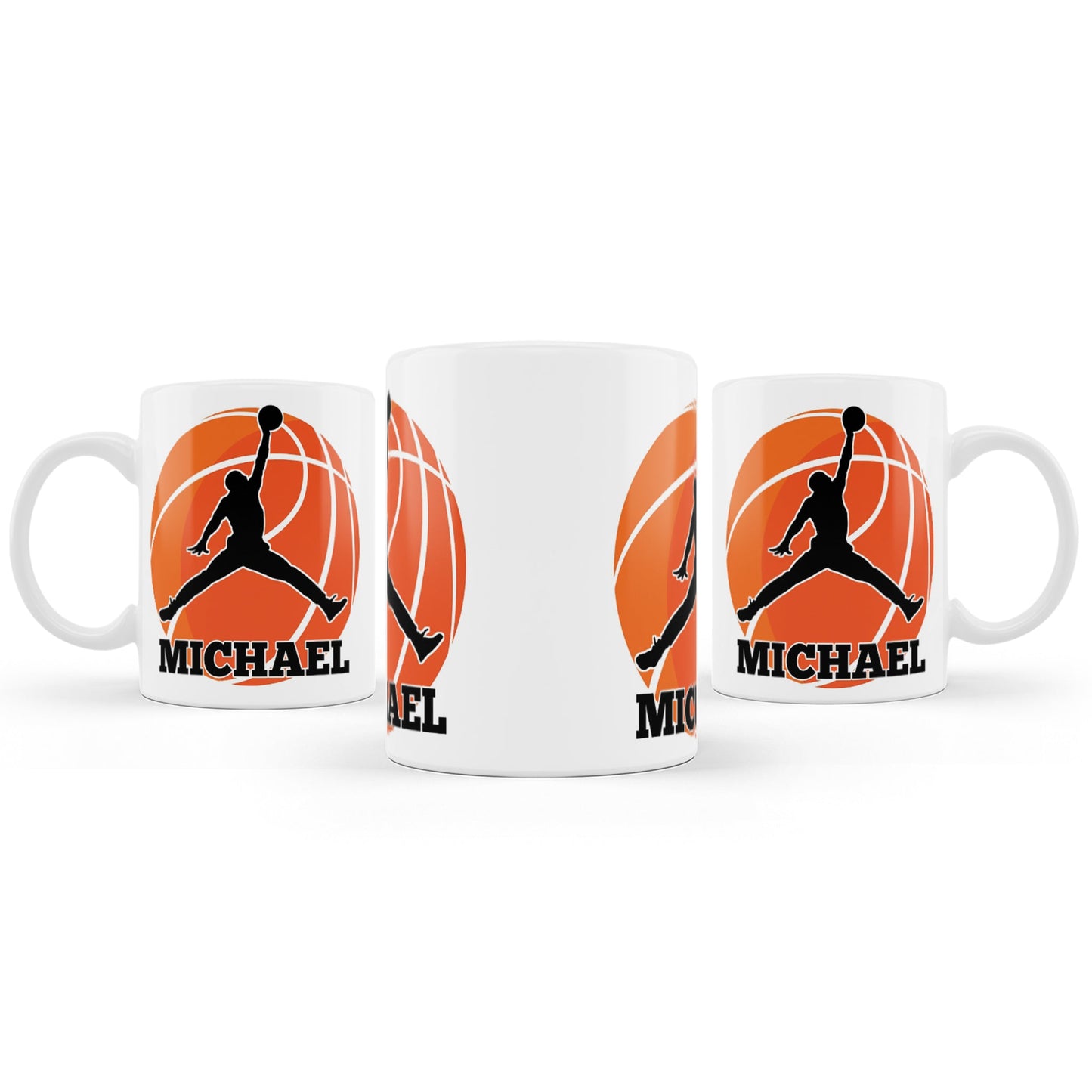 Sublimation mug with Air Jordan design