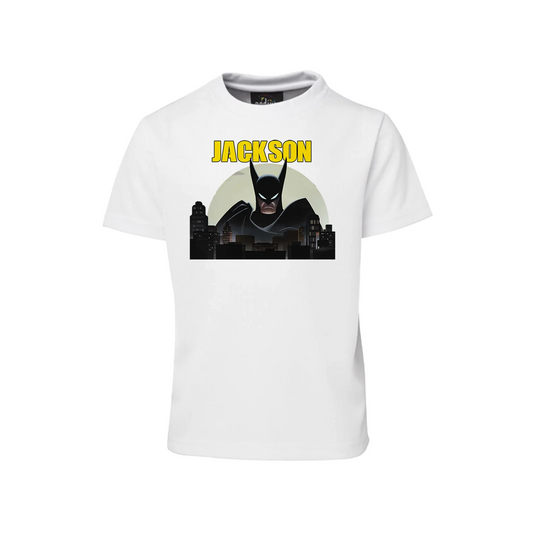 Batman sublimation T-shirt with personalized Batman designs for fans