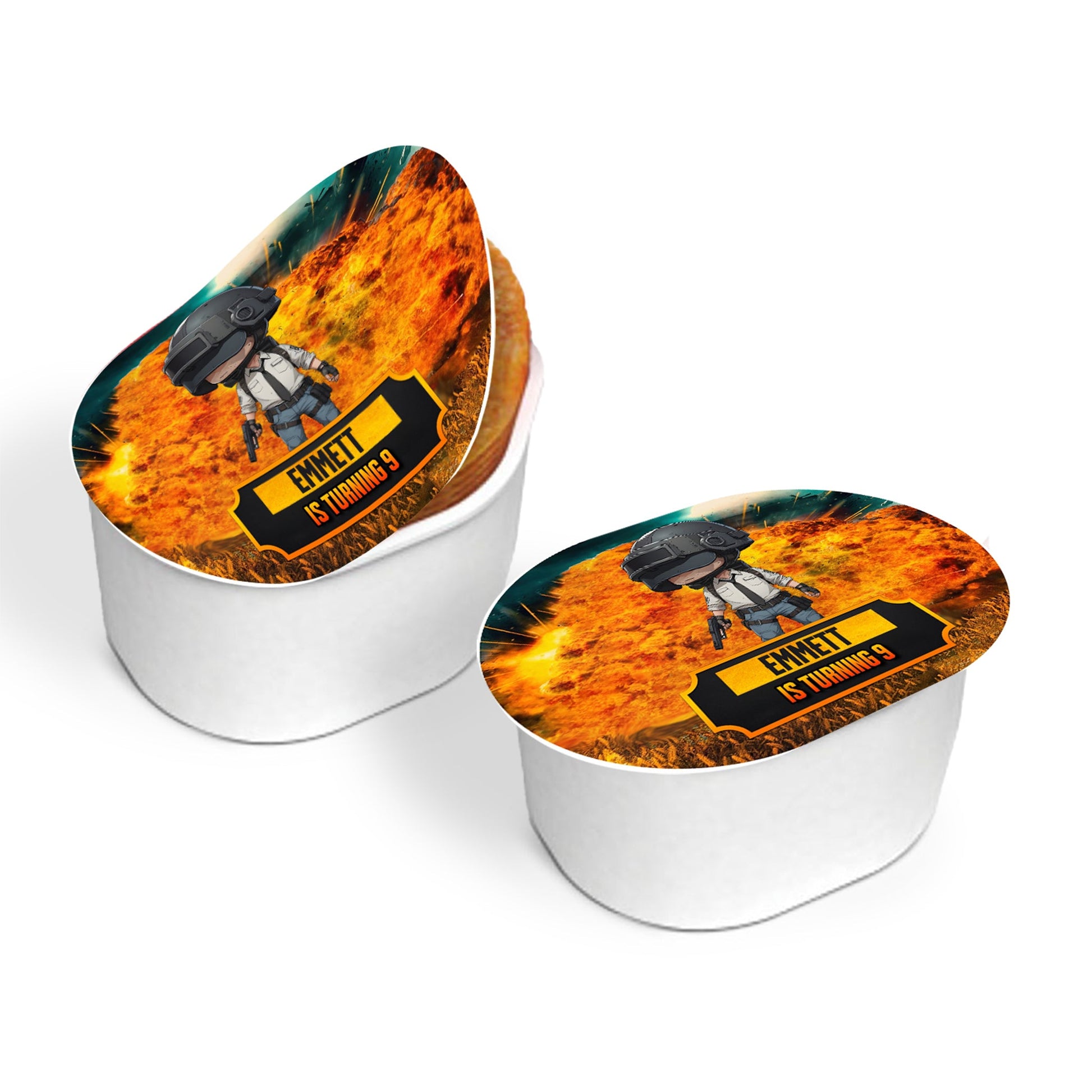 PUBG Mini Pringles Label