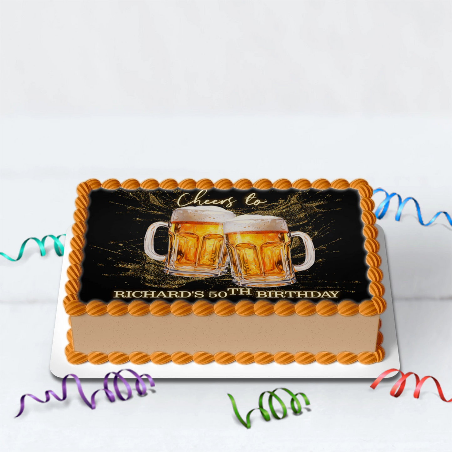 Beer Birthday Birthday Decorations, Adult Party Party Supplies, Mens Birthday Themed, 50th Birthday Digital Template, Editable Beer Adult Birthday Image SVG PNG