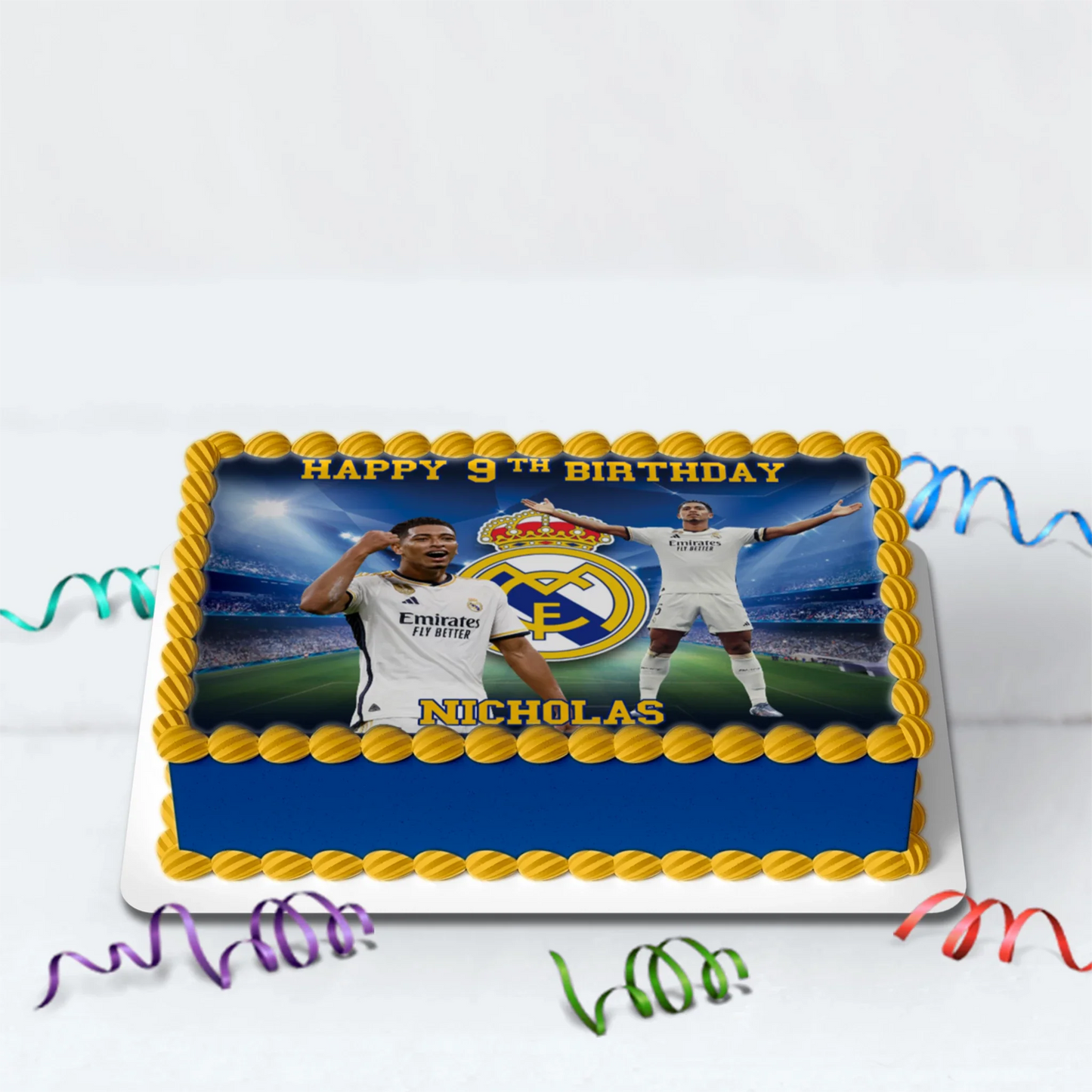 Jude Bellingham Birthday Decorations, Real Madrid FC Party Supplies, Bellingham Themed, Footbal Star Player Digital Template, Editable Jude Bellingham Image SVG PNG