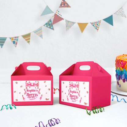 Strawberry Birthday Decorations, Girls Birthday Party Supplies, 1st Birthday Themed, Berry Digital Template, Editable Berry Strawberry Image SVG PNG