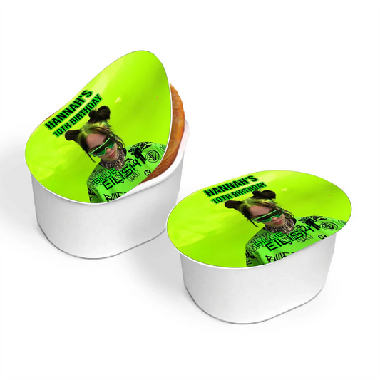 Billie Eilish Mini Pringles Label