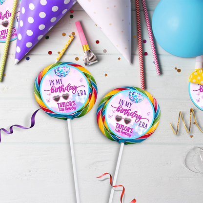 Taylor Swift Birthday Decorations, Eras Tour Party Supplies, Birthday Era Themed, Swifties Digital Template, Editable Birthday Era Image SVG PNG