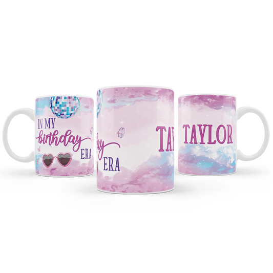 Eras Tour Taylor Swift Sublimation Mug with personalized design