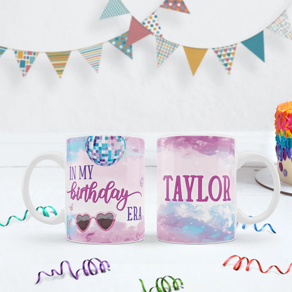 Taylor Swift Birthday Decorations, Eras Tour Party Supplies, Birthday Era Themed, Swifties Digital Template, Editable Birthday Era Image SVG PNG