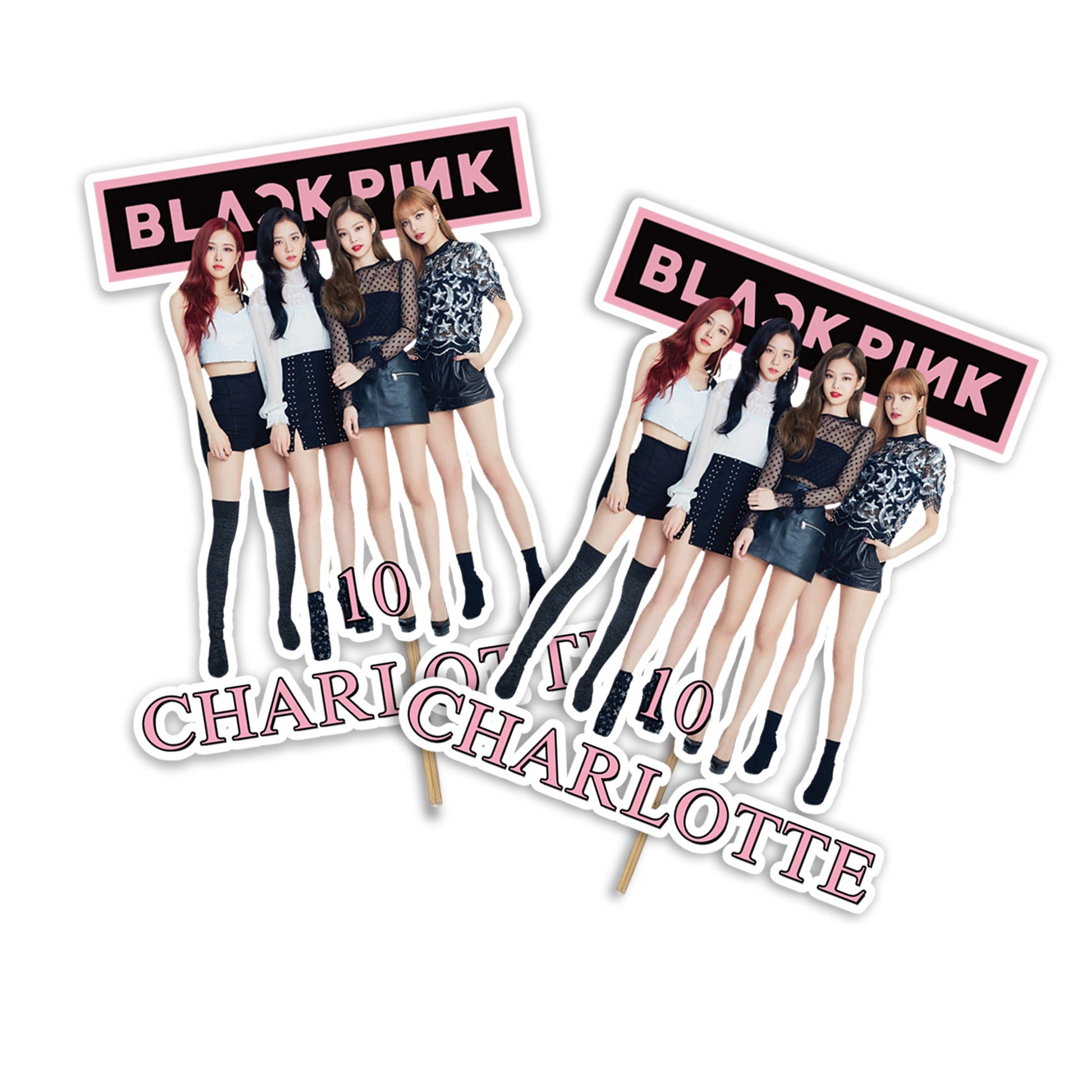 BlackPink Personalized Cake Toppers