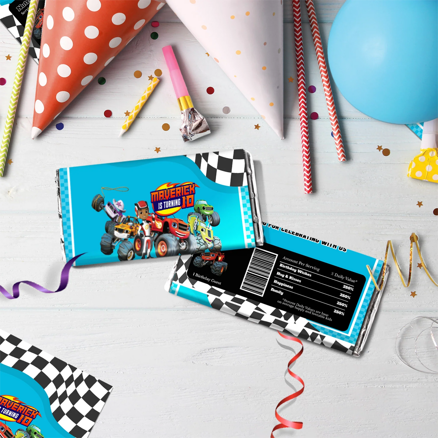 Blaze The Monster Machines Birthday Decorations, Monster Machines Races Party Supplies, Blaze vs Crusher Themed, Boy Birthay Themes Digital Template, Editable Blaze The Monster Machines Image SVG PNG