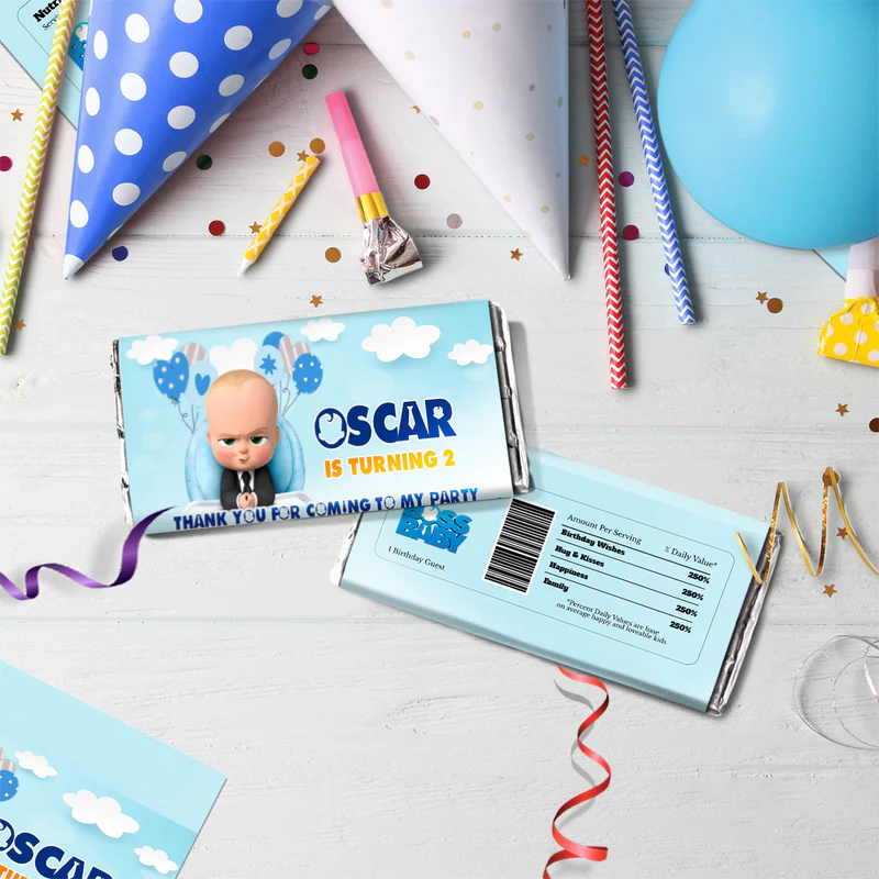 The Boss Baby Birthday Decorations, The Boss Baby Party Supplies, The Boss Baby Themed, The Boss Baby Digital Template, Editable The Boss Baby Image SVG PNG