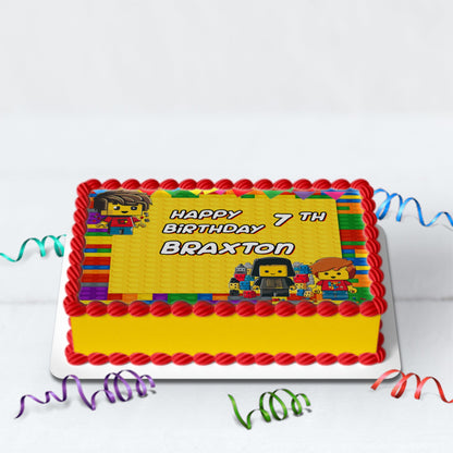 Lego City Birthday Decorations, Building Blocks Party Supplies, Bricks, Lego, Brick SVG