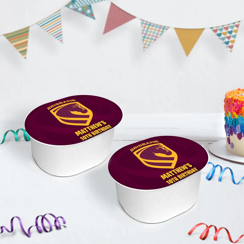Broncos Birthday Decorations, NRL Broncos Party Supplies, Brisbane Themed, Broncos Digital Template, Editable Brisbane Broncos Image SVG PNG