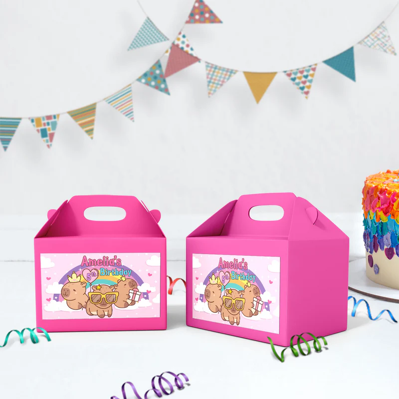 Capybara Birthday Decorations, capybara pets Party Supplies, tropical vibes Themed, Capybara Digital Template, Editable Capybara Image SVG PNG