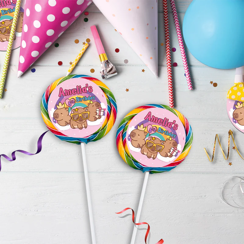 Capybara Birthday Decorations, capybara pets Party Supplies, tropical vibes Themed, Capybara Digital Template, Editable Capybara Image SVG PNG