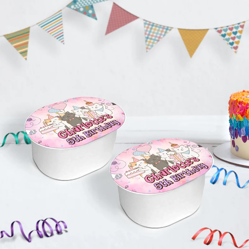 Cool Cats & Kittens Birthday Decorations, Cute Cat Party Supplies, Cat Lover Themed, Kitten Digital Template, Editable Cats & Kittens Image SVG PNG