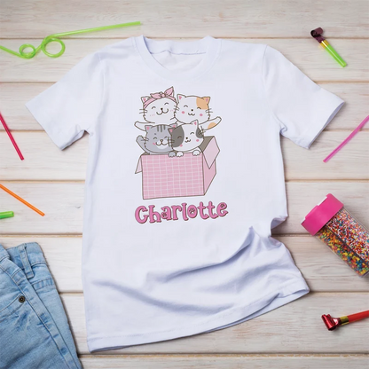 Cool Cats & Kittens Birthday Decorations, Cute Cat Party Supplies, Cat Lover Themed, Kitten Digital Template, Editable Cats & Kittens Image SVG PNG