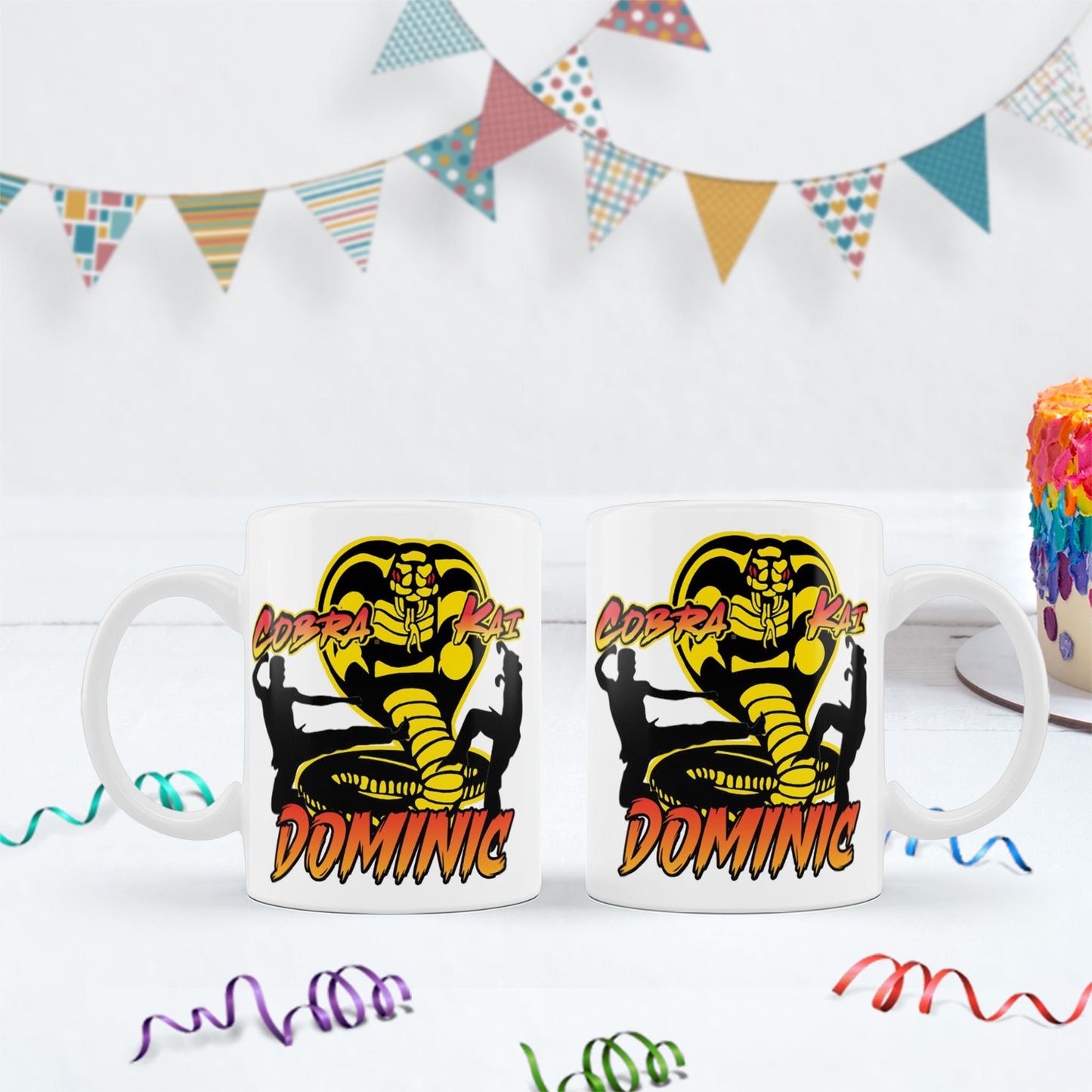 Cobra Kai Birthday Decorations, The Karate Kids Party Supplies, Martial Arts Themed, Netfix Series Digital Template, Editable Cobra Kai Image SVG PNG