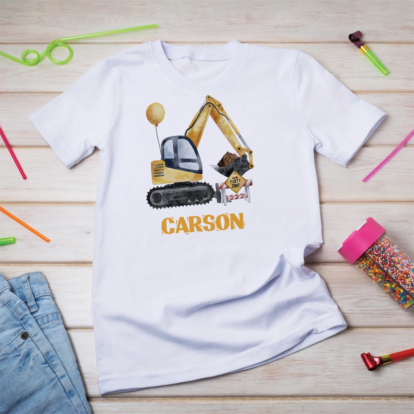 Construction Birthday Decorations, Engineer Birthday Party Supplies, Excavator Themed, Digger Digital Template, Editable Construction Image SVG PNG