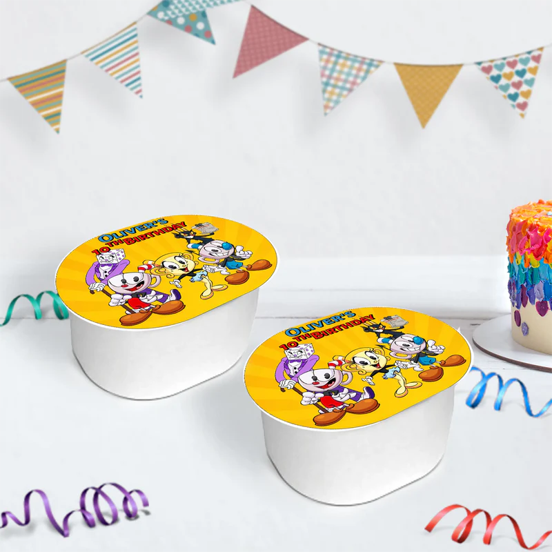 cuphead Birthday Decorations, netflix Party Supplies, cuphead games Themed, cuphead Digital Template, Editable CUPHEAD Image SVG PNG