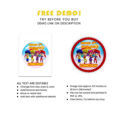 D Billions Personalized Icing Sheet Cake Images Edible Cake Decor