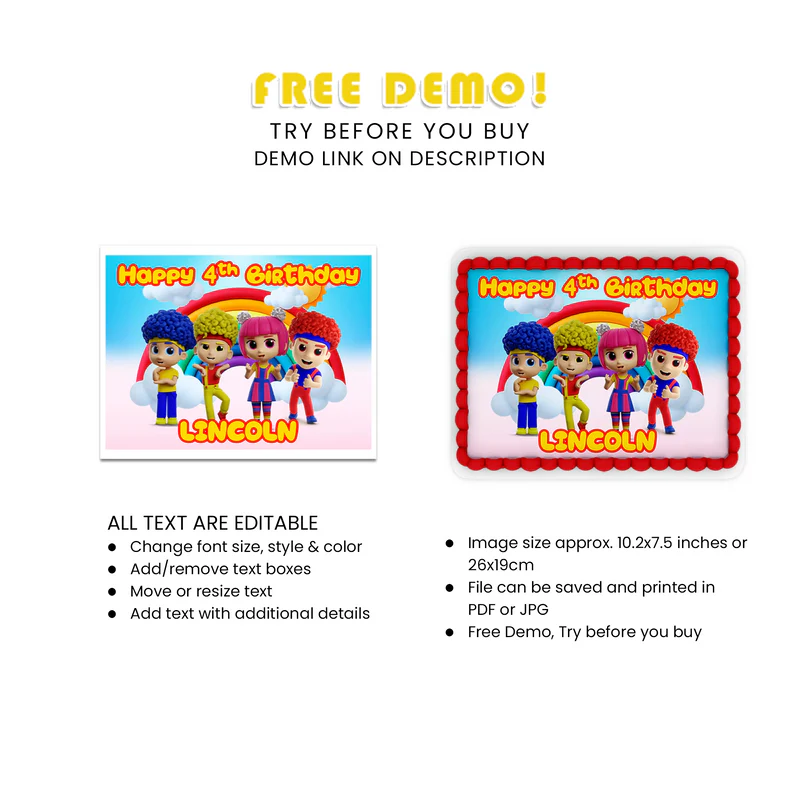 Best D Billions Personalized Icing Sheet Cake Topper Images