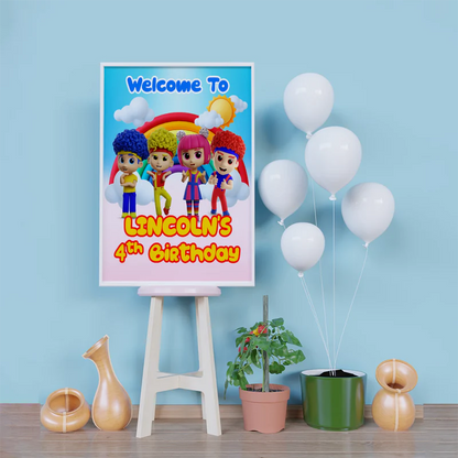 D Billions Birthday Decorations, Youtube Series Party Supplies, Toddler Birthday Themed, Dbillions Digital Template, Editable D Billions Image SVG PNG