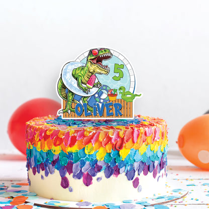 Dinosaur Birthday Decorations, Trex Party Supplies, Jurassic Park, Dino Pool Party, Dinosaur SVG